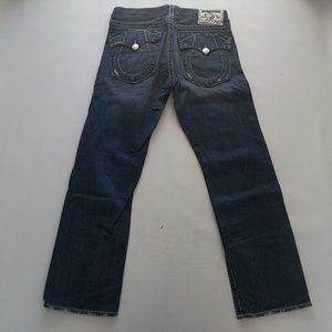 True Religion Ricky Straight Jeans 34